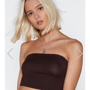 Nasty Gal Bandeau Top